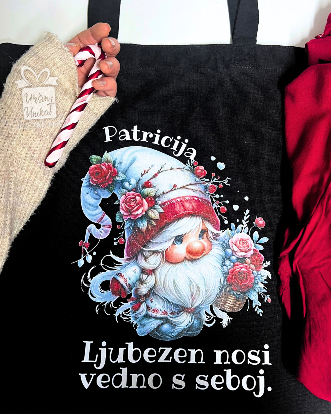 NAKUPOVALNA VREČA - Ljubezen nosi vedno s seboj