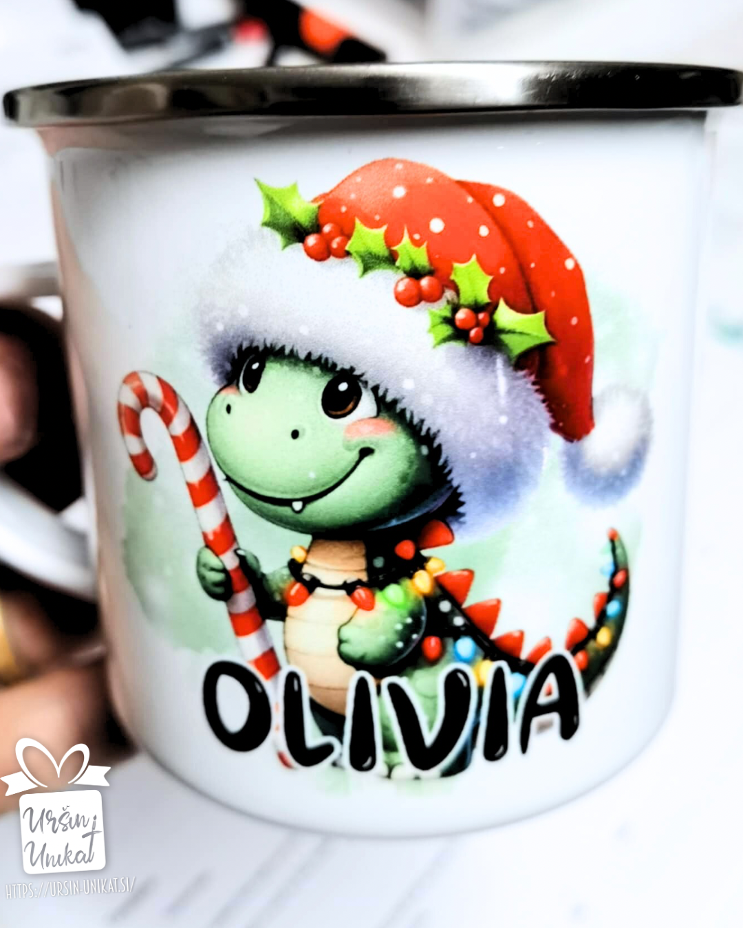 Otroški lonček "DINO” - božično darilo