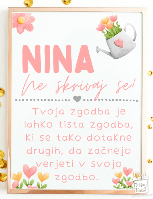STENSKA GRAFIKA - Ne skrivaj se
