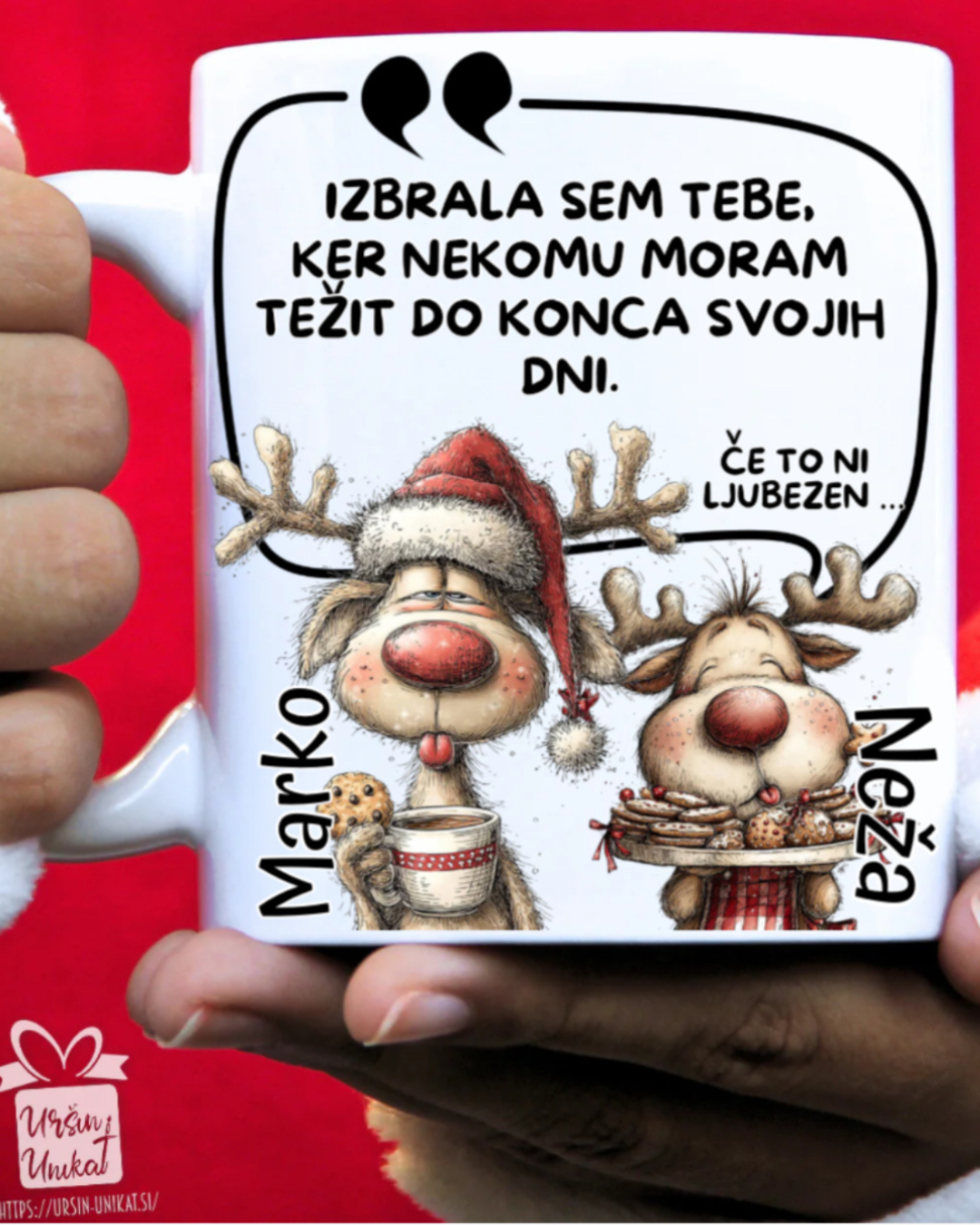 SKODELICA - “Izbrala sem tebe …” -  božično darilo