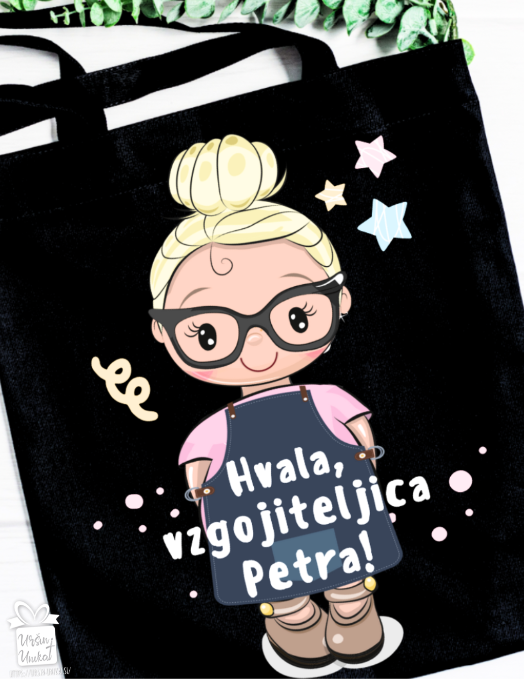 NAKUPOVALNA VREČA - VZGOJITELJICA - personaliziraj po svoje