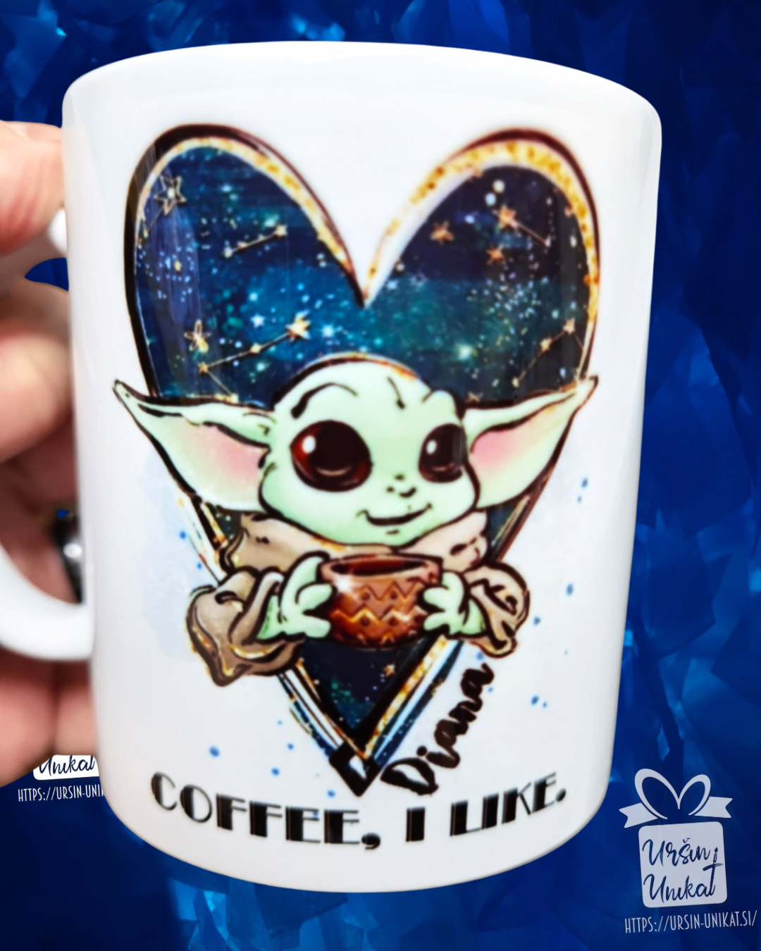 Keramična skodelica "BABY YODA”