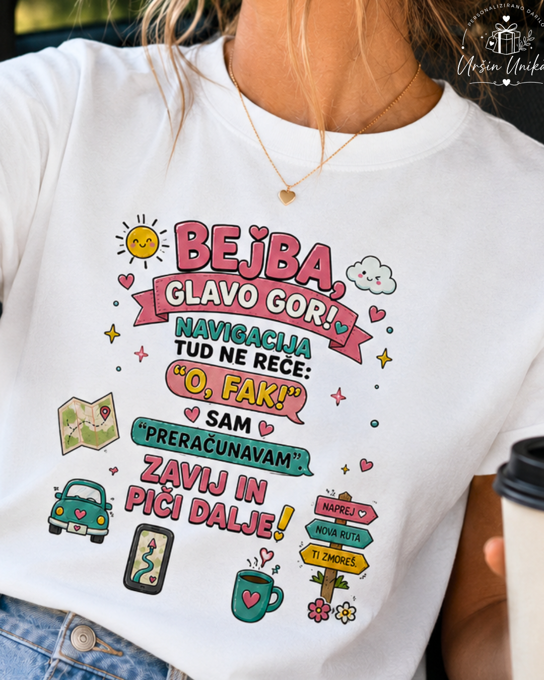 Majica ali hoodie - “Bejba!”  - Navigacija