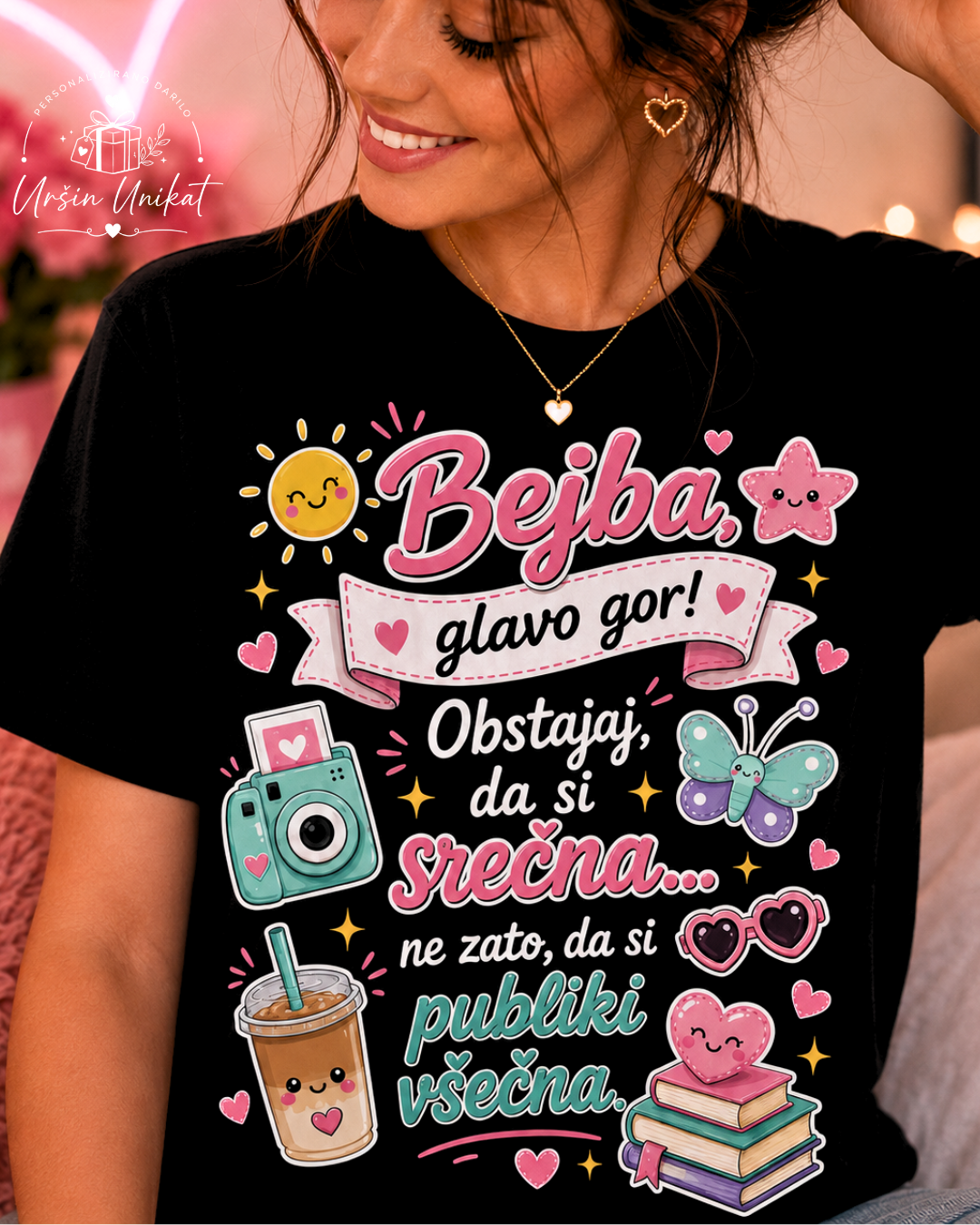 Majica ali hoodie - “Bejba!”  - srečna