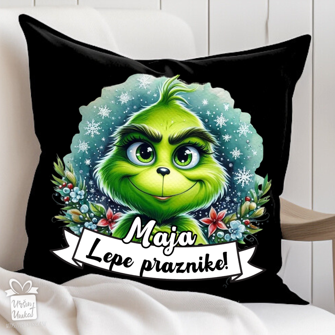 Blazina "Lepe prazike” - Božično darilo - GRINCH