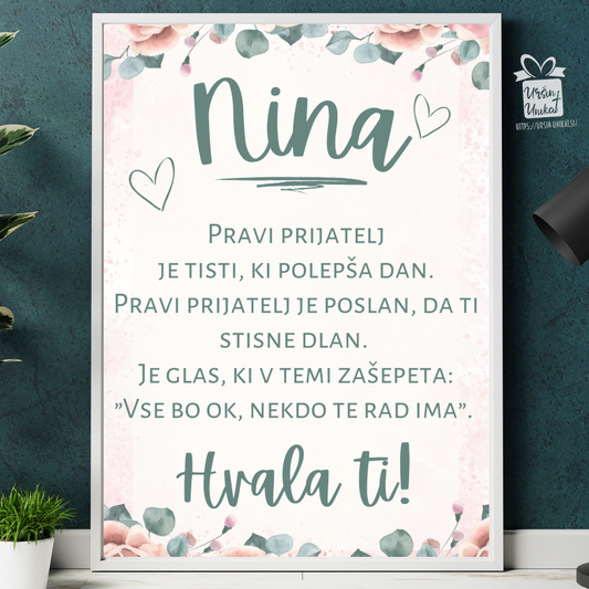 PRIJATELJ - STENSKA GRAFIKA