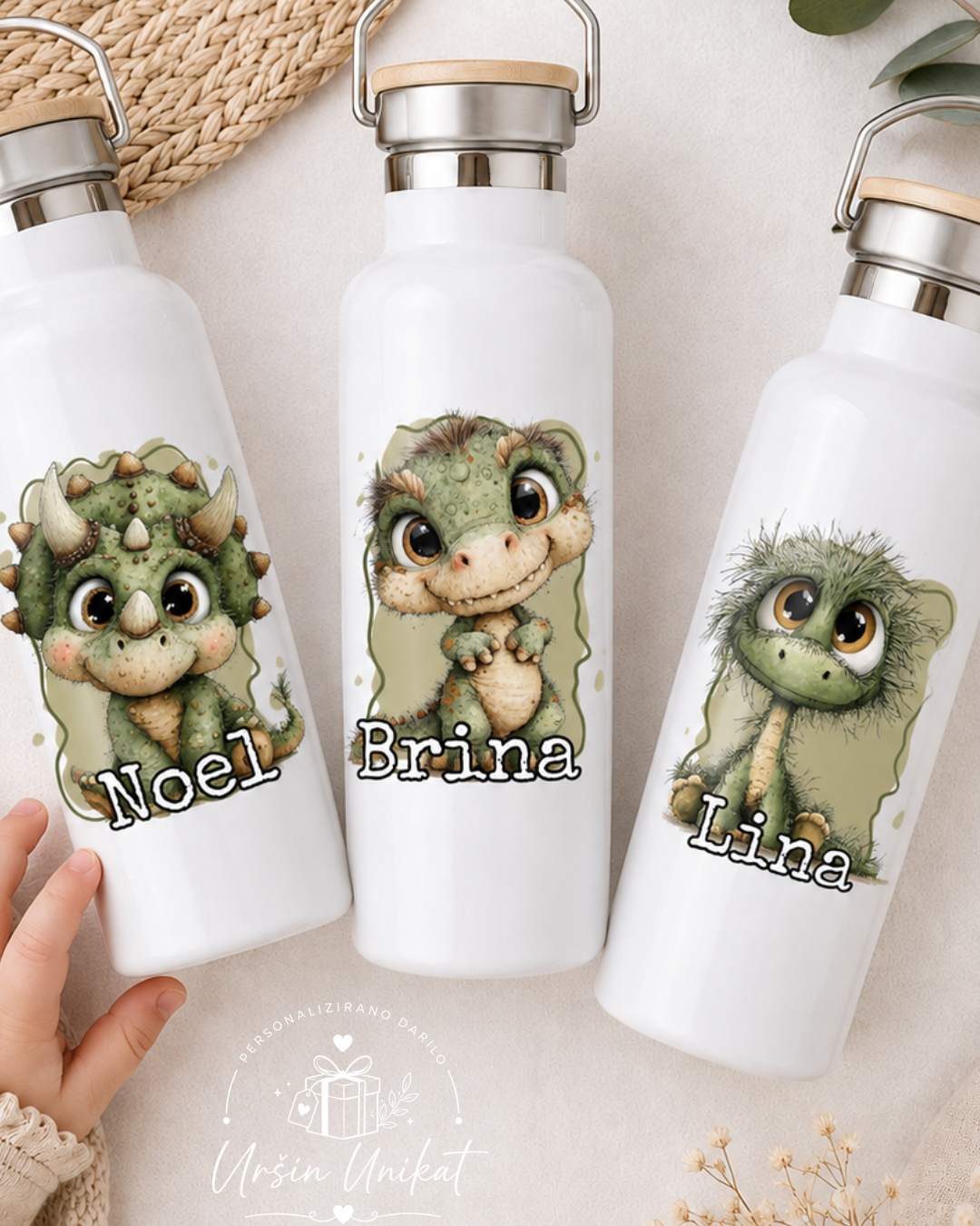 Otroško darilo - DINOZAVRI - personalizirano otroško darilo - VEČ IZDELKOV