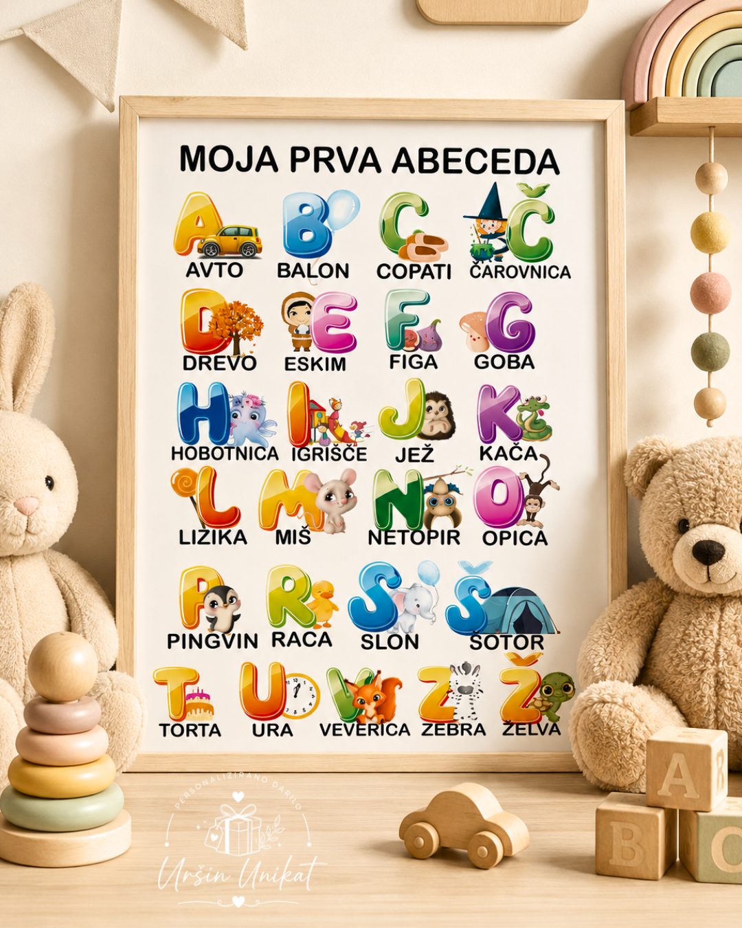 STENSKA GRAFIKA - ABECEDA