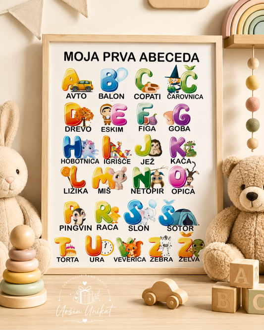 STENSKA GRAFIKA - ABECEDA