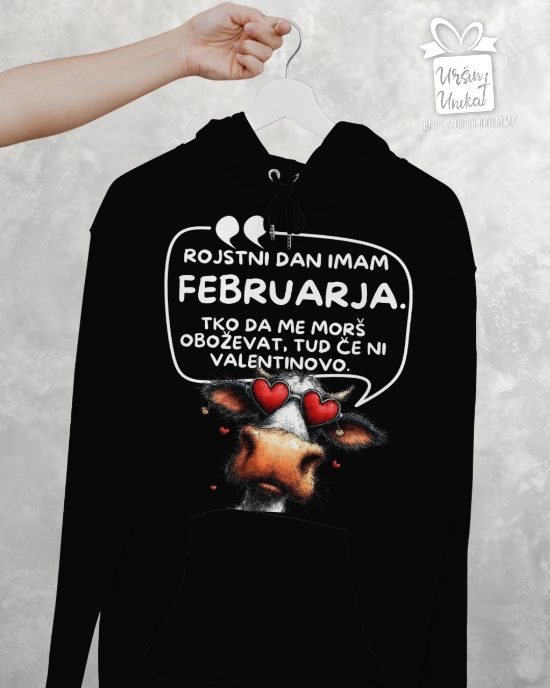 Majica ali hoodie - ROJSTNI DAN FEBRUARJA - smešno darilo za rojstni dan