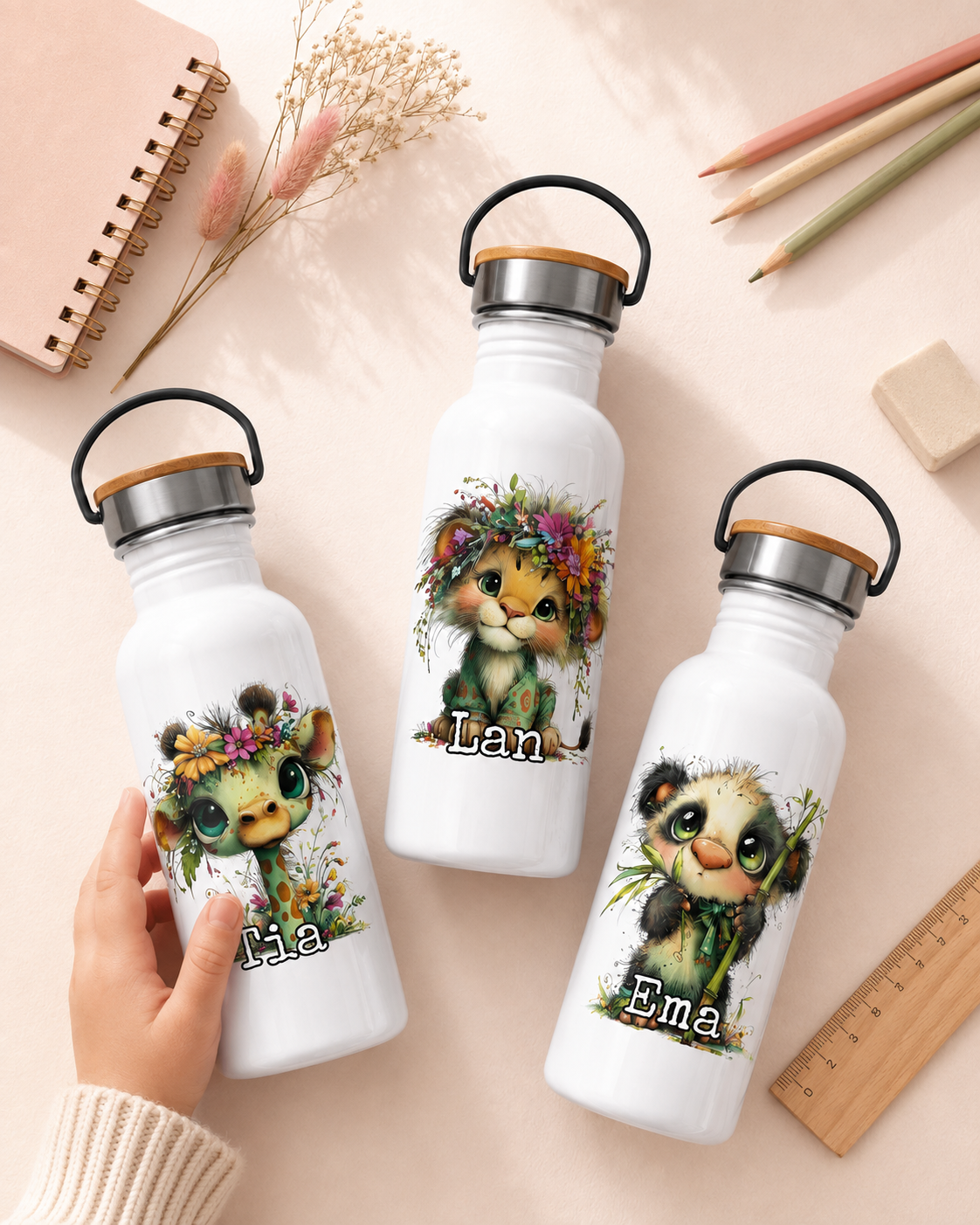 Otroško darilo - Džungla živali - personalizirano otroško darilo - VEČ IZDELKOV
