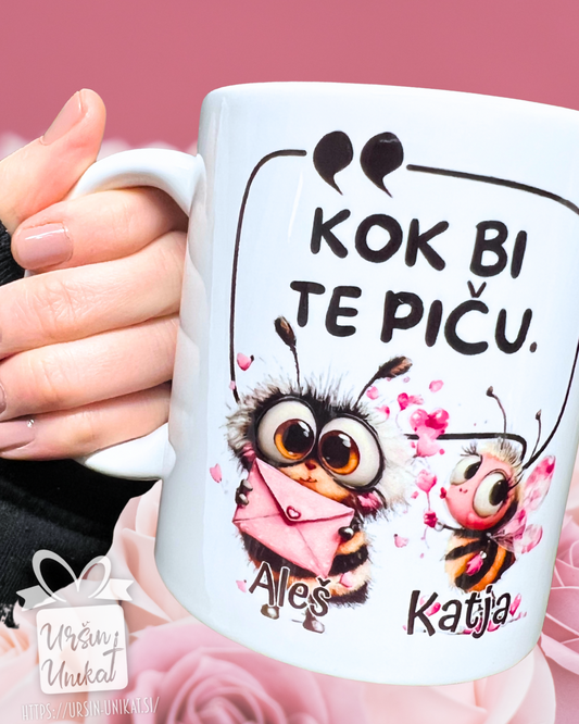 SKODELICA - “Kok bi te piču.” - smešno darilo za valentinovo