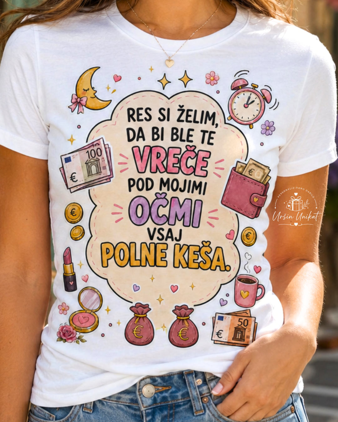 Majica ali hoodie - “Polne keša” - modrost - smešno darilo