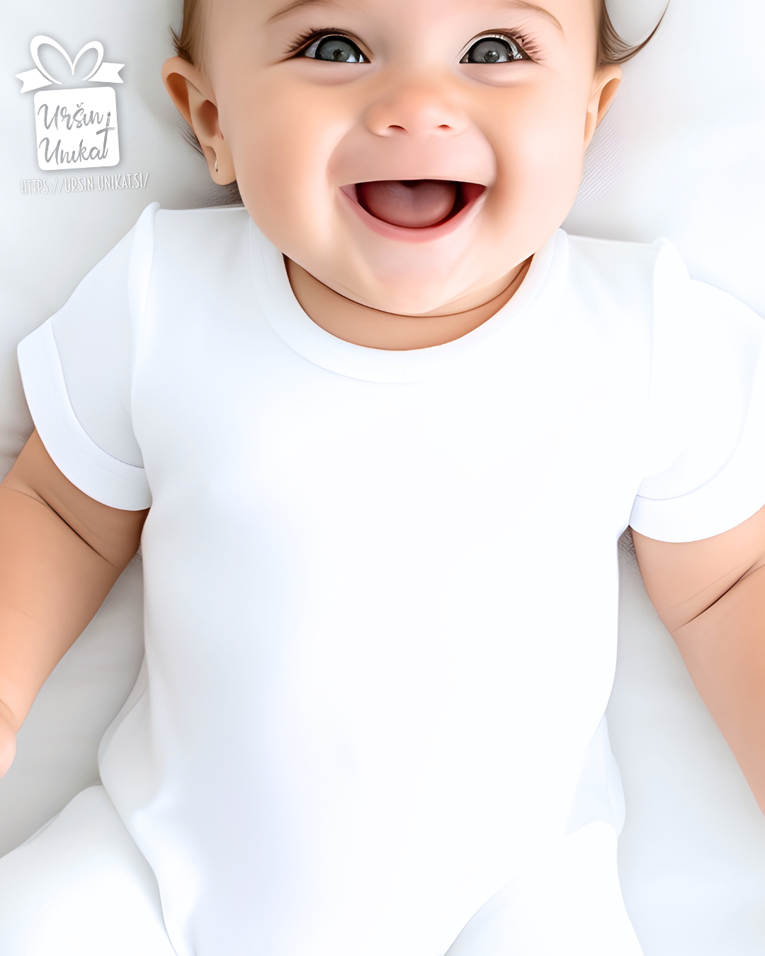 Otroški bodi “Ti si moj cel svet” personalizirano darilo za valentinovo