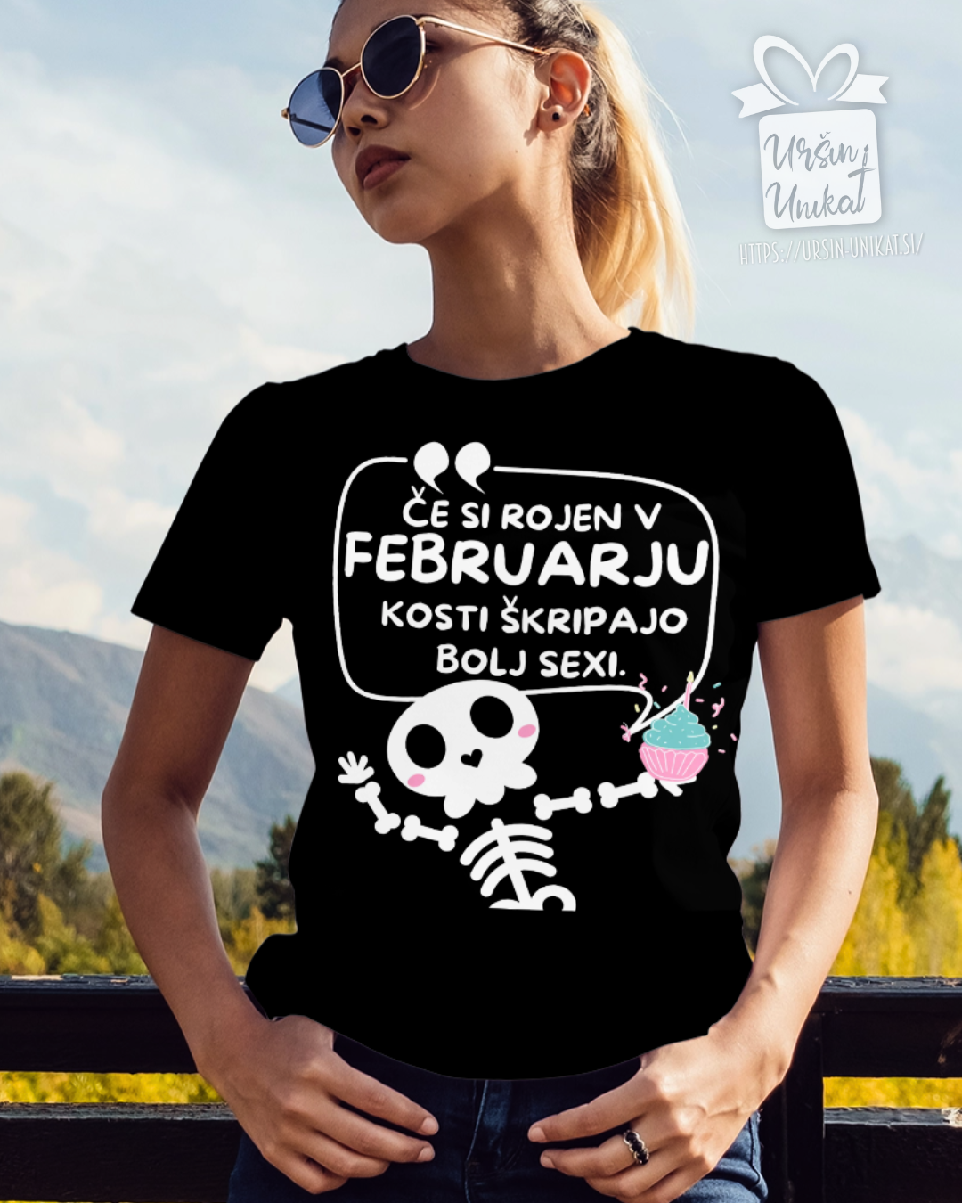 Majica ali hoodie - KOSTI smešno darilo za rojstni dan