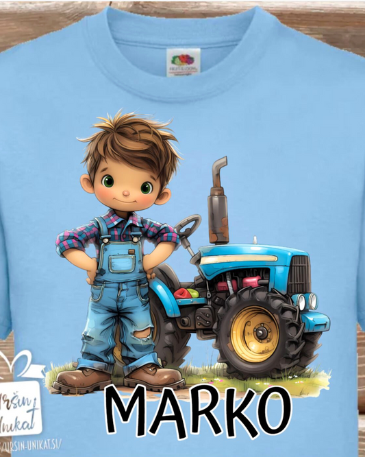 Otroška majica “TRAKTOR" - ZA DEČKA