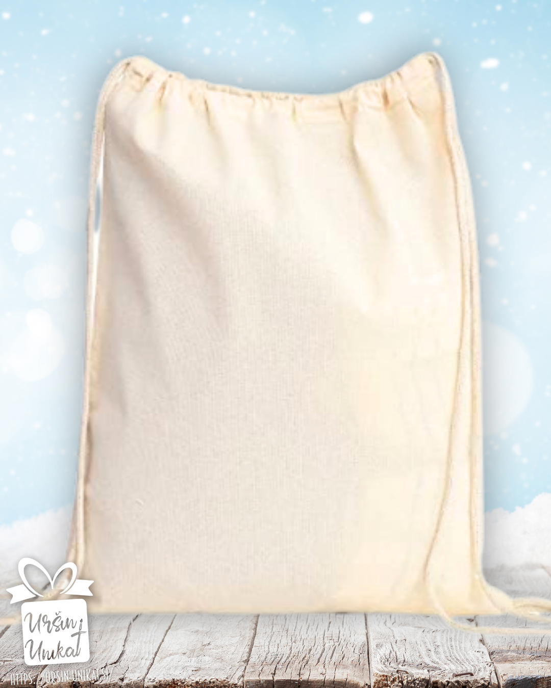 VREČA -  MIKLAVŽEVA VREČA - personalizirano darilo za Miklavža