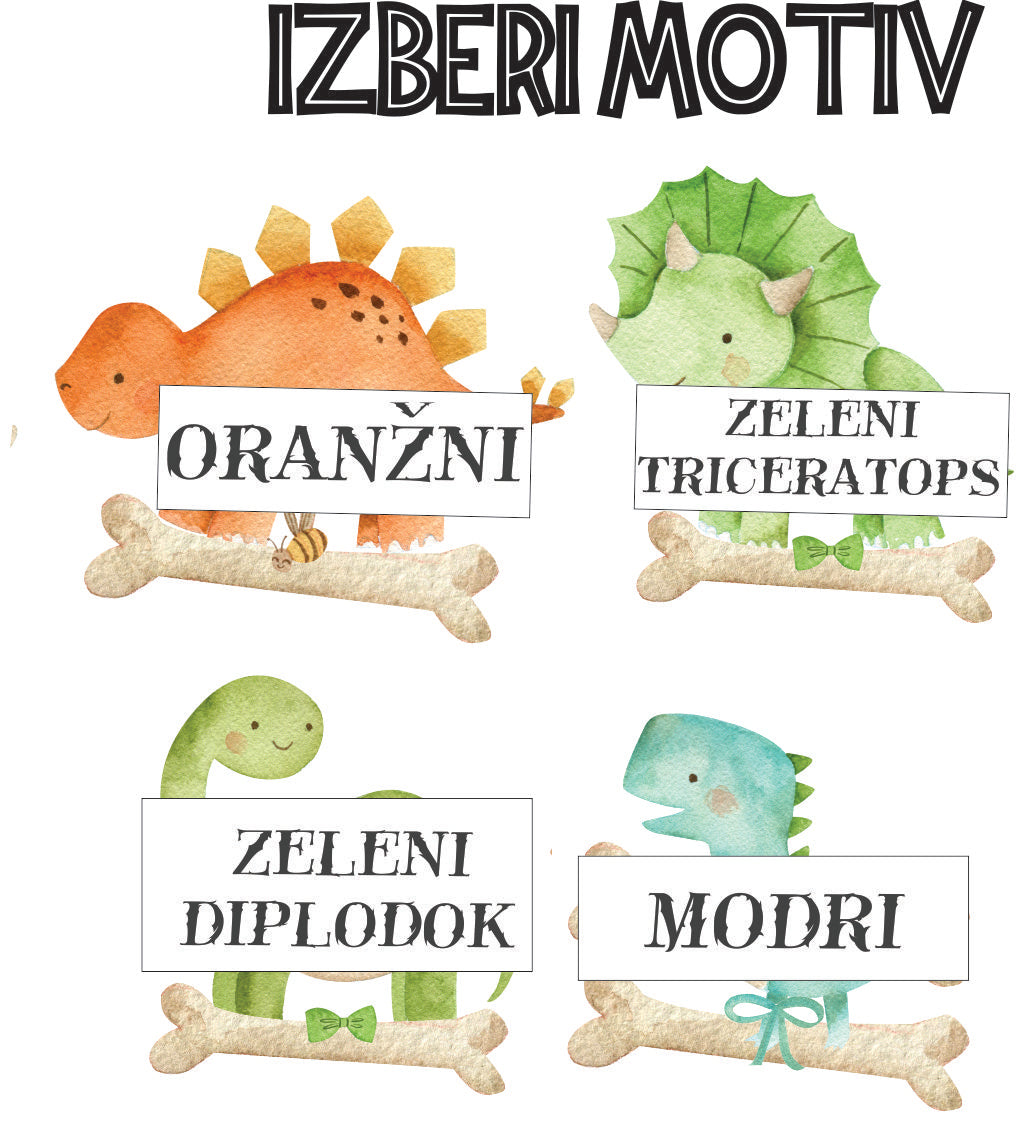 Otroški lonček - DINOZAVER - več možnosti