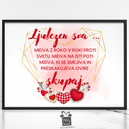 STENSKA GRAFIKA - "LJUBEZEN SVA…”