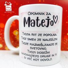 Naložite sliko v pregledovalnik galerije, Skodelica &quot;Opomnik za …” - več možnosti
