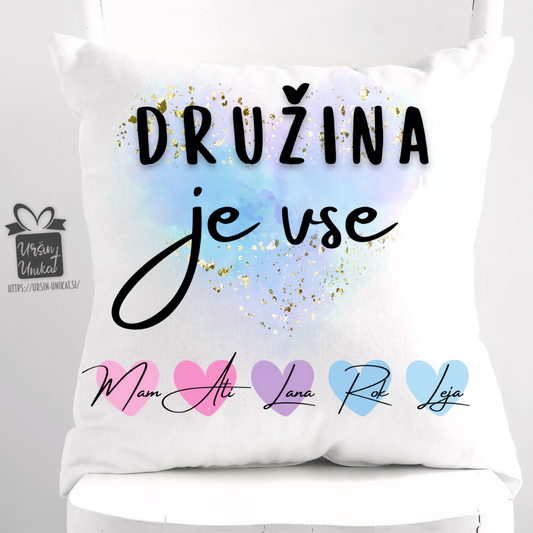 Blazina "Družina je vse”