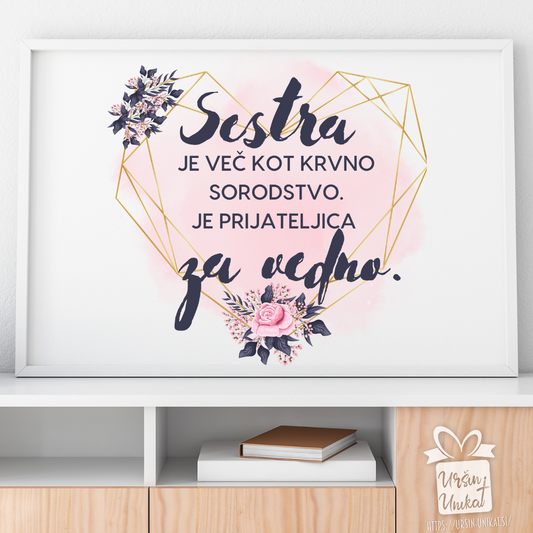 STENSKA GRAFIKA - "SESTRA”