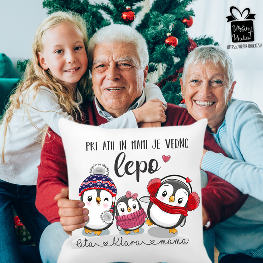Blazina "PINGVINI - PRI BABICI IN DEDKU JE VEDNO LEPO" Več možnosti